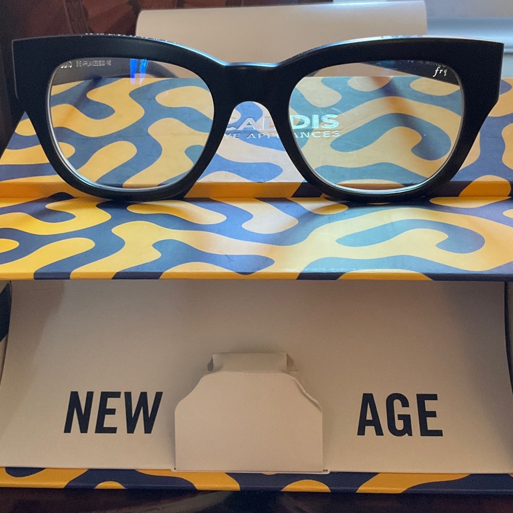 Caddis Miklos matte black 2.00 Progressive readers Women's Glasses